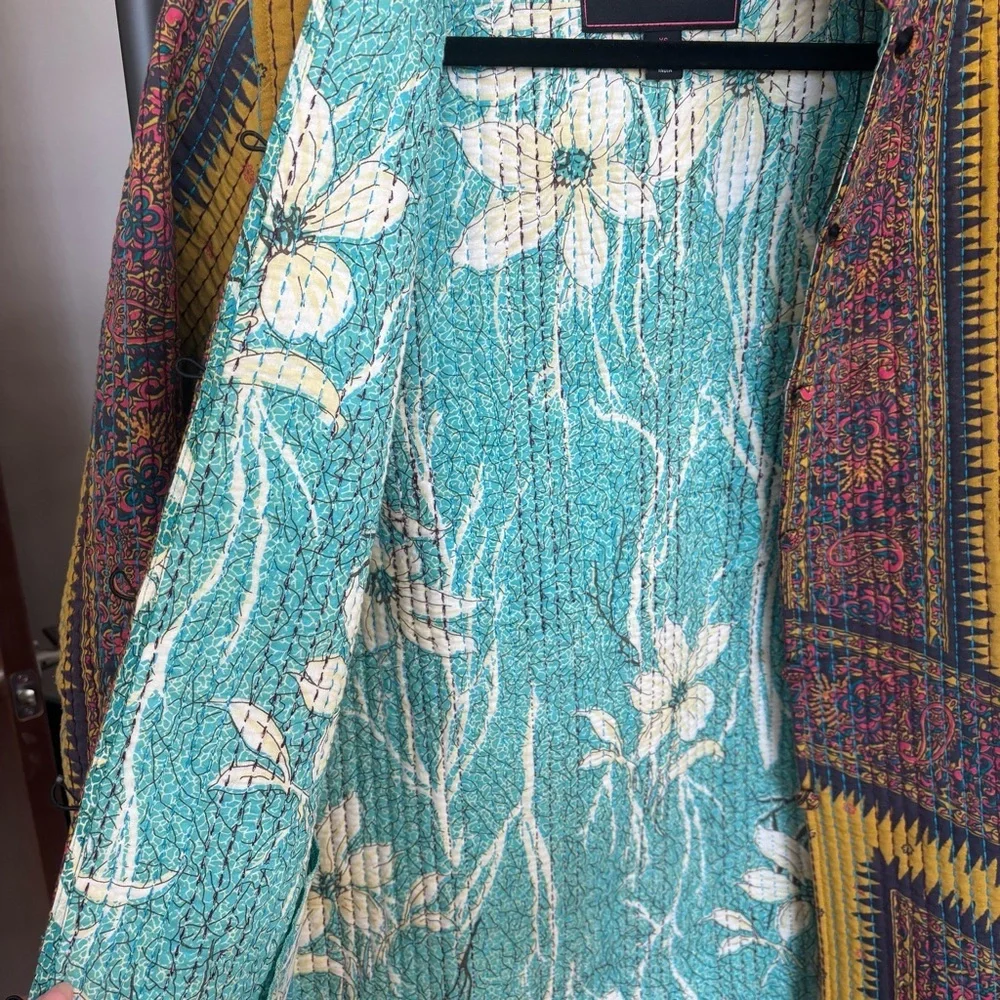 Rara Avis by Iris Apfel size XS Women’s quilted jacket - Picture 5 of 8